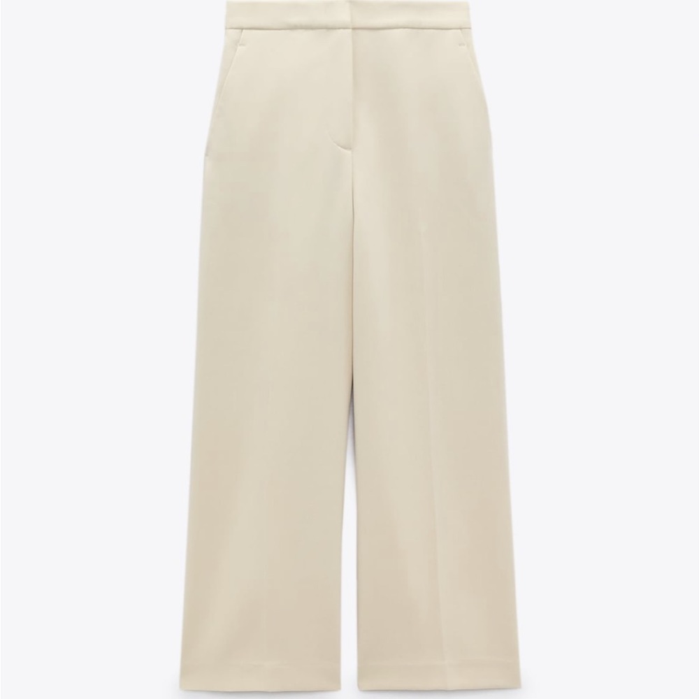 Zara Pantalon Cropped Culotte
